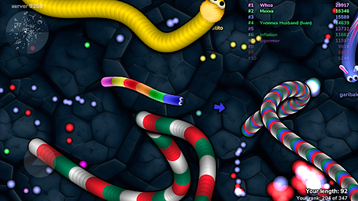 slither.io screenshot