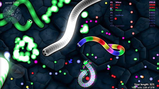 slither.io screenshot