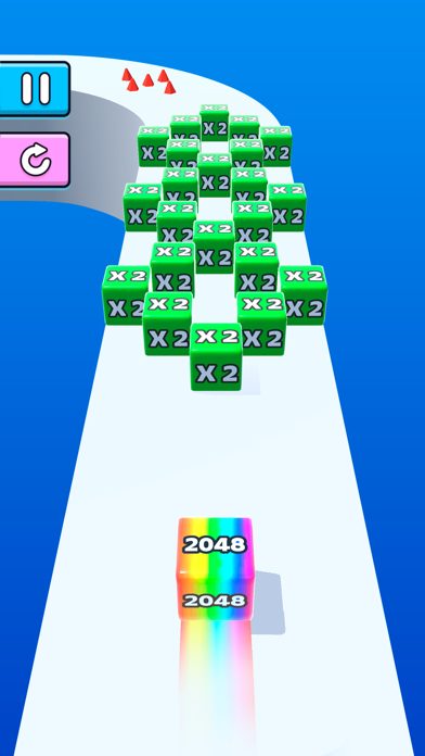 Jelly Run 2048 screenshot