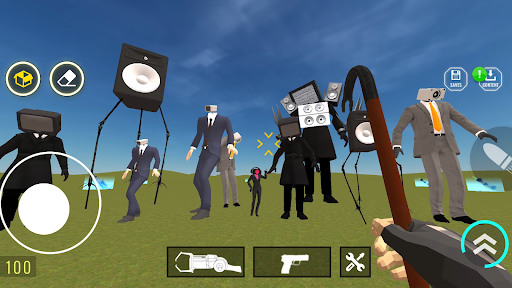 Nextbots In Playground mod screenshot