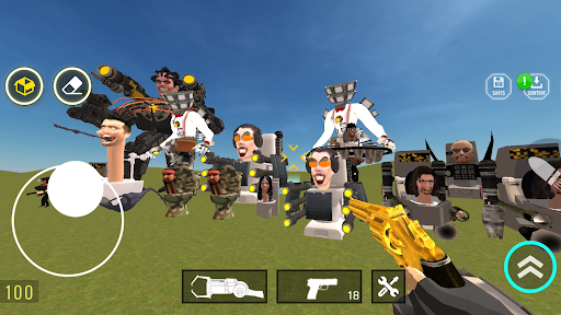 Nextbots In Playground mod screenshot