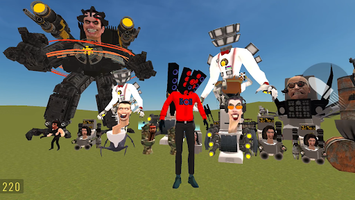 Nextbots In Playground mod screenshot