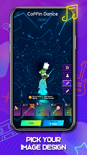 Cyber Surfer : Rhythm Odyssey screenshot