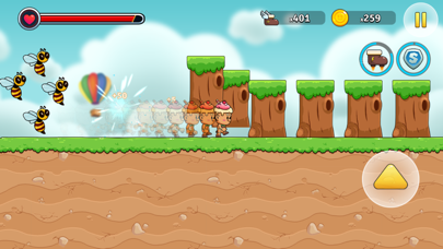 Pop's World - Running game screenshot