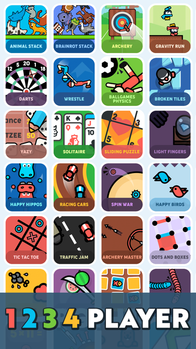 1 2 3 4 Player Games - Offline screenshot