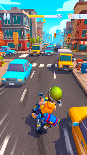 Paper Boy Race: Running game screenshot
