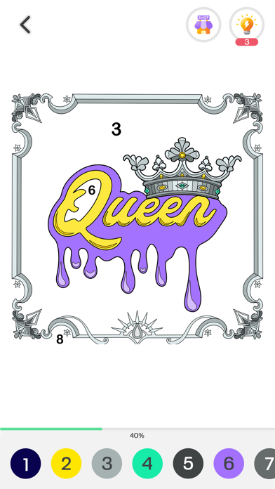 Tap Color Pro: Color By Number screenshot