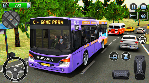 Bus Simulator : 3D Bus Games screenshot