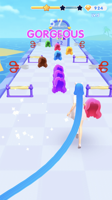 Dancing Hair: Dress Up screenshot