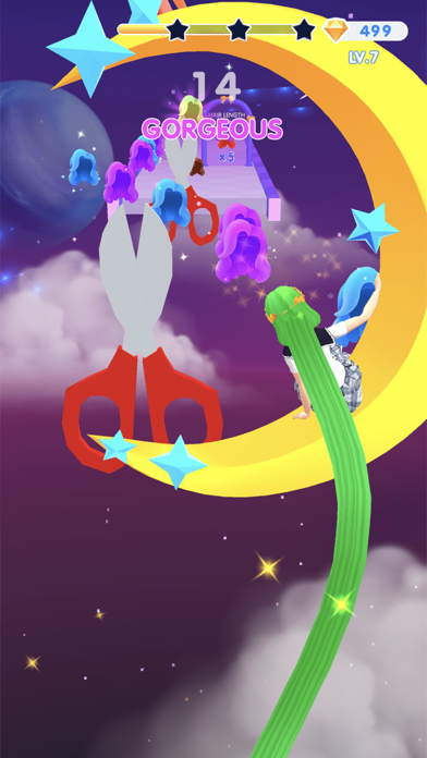 Dancing Hair: Dress Up screenshot