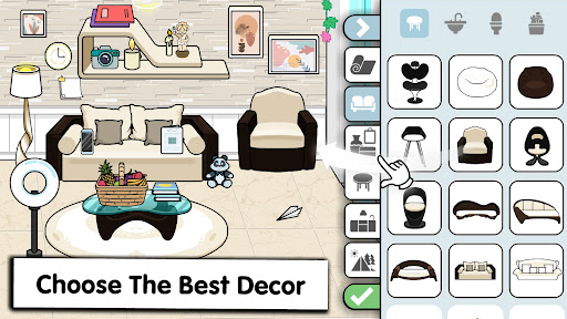 Tizi Princess Home Design Game screenshot