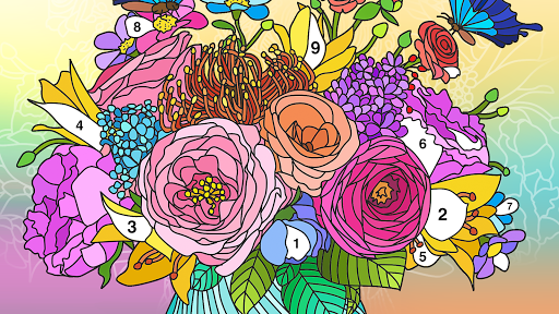 Coloring Book: Color by Number screenshot