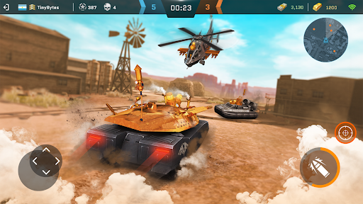 Massive Warfare: Tanks PvP War screenshot