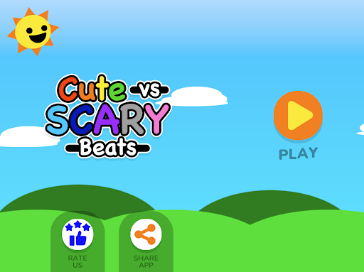 Sprunki Cute vs Scary Beats screenshot