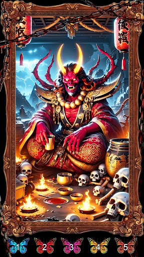 Dark, Horror Color by Number screenshot