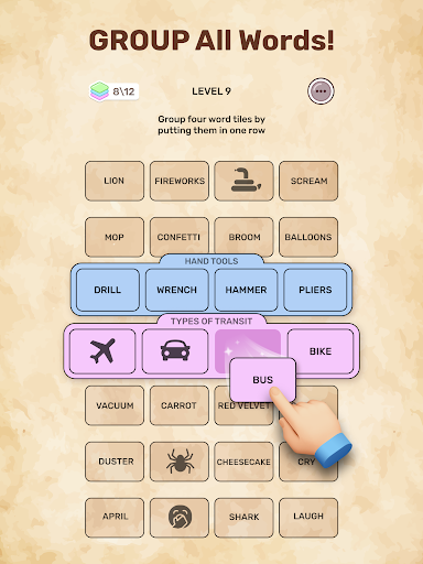 Connect Word: Association Game screenshot