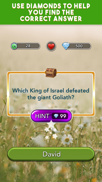 Daily Bible Trivia screenshot
