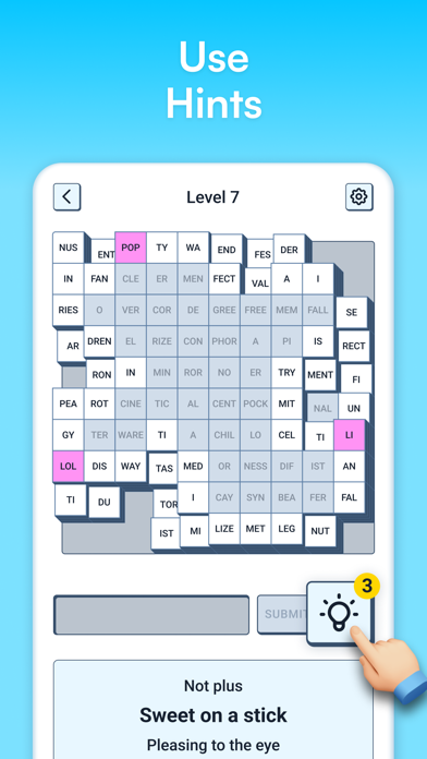 Syllatiles - Word Puzzle Game screenshot
