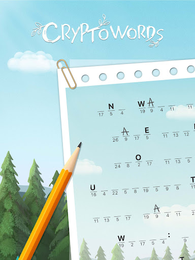 Cryptoscapes - Brain Word Game screenshot
