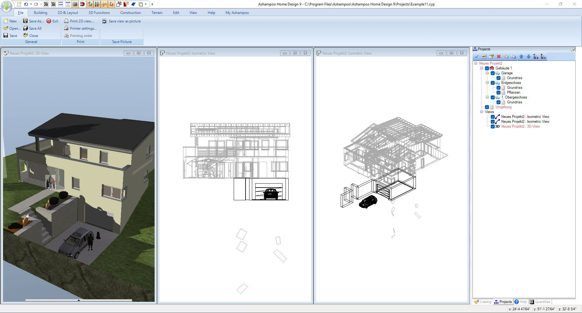 Ashampoo Home Design 9 screenshot