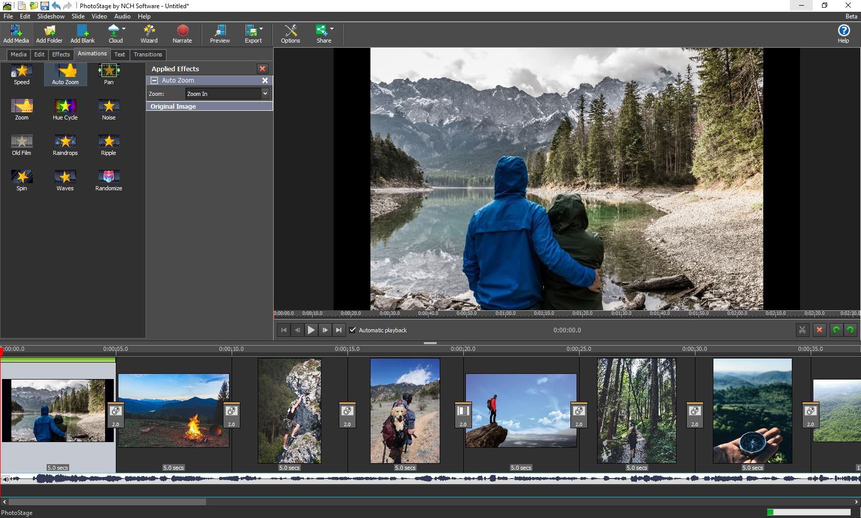 PhotoStage screenshot